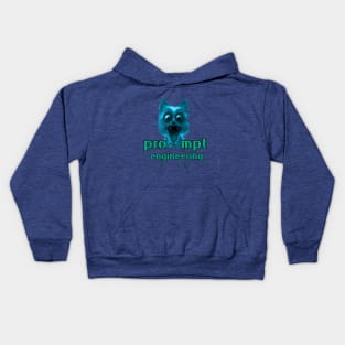 Prompt engineering_ horror Kids Hoodie